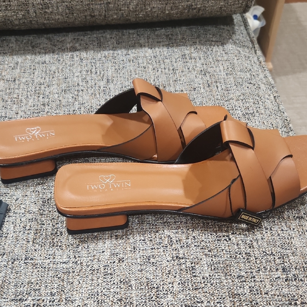 Two Twin Hearts Brand Sandals